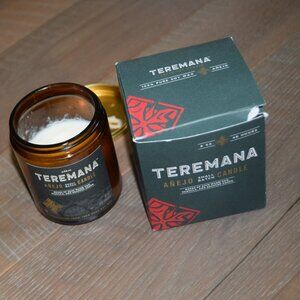 TEREMANA SMALL BATCH TEQUILA Añejo 100% Pure Soy Wax Candle Jar Dwayne the Rock